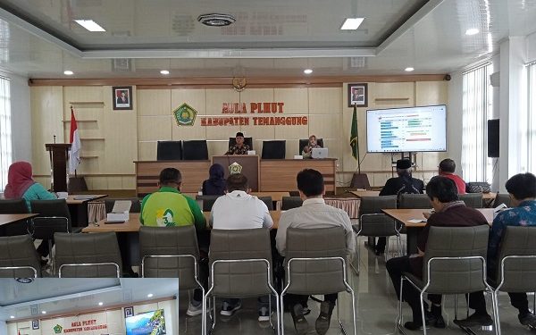 Rapat Persiapan Pengumpulan Eviden PMPZI Kemenag Kab. Temanggung