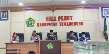 Bank Mandiri Dan BSI Lakukan Sosialisasi Di Kantor Kemenag Kab. Temanggung