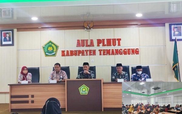 Bank Mandiri Dan BSI Lakukan Sosialisasi Di Kantor Kemenag Kab. Temanggung