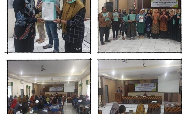 Sebanyak 133 Pelaku Usaha Di Temanggung Terima Sertifikat Halal