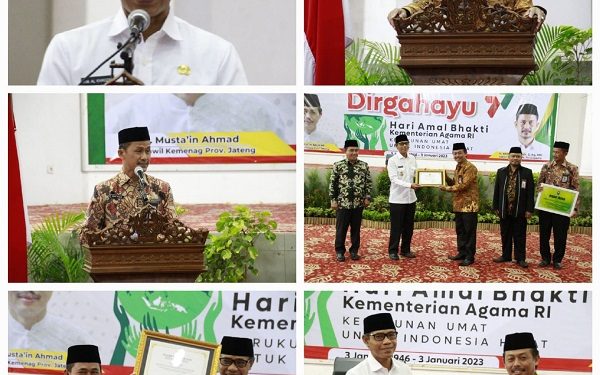HAB 77  Kemenag Temanggung Terima  Hadiah Hibah Tanah