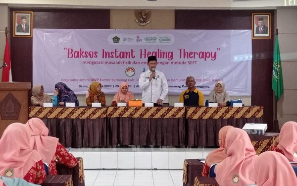 Instant Healing Therapy DWP Kankemenag Kab. Temanggung Dengan Sefter Jawa Tengah