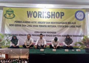 IGRA Kabupaten Temanggung Selenggarakan Workshop Pembelajaran Aktif Kreatif Menyenangkan