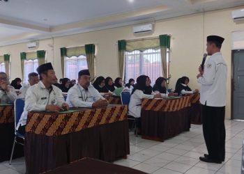 Penyerahan SK KGB dan Pembinaan ASN di lingkungan Kemenag Kab. Temanggung