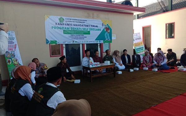 Kemenag Kab.Temanggung Gelar Kampanye Mandatory Sertifikat Halal
