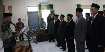 Pelantikan Kepala KUA di Lingkungan Kemenag Kab. Temanggung