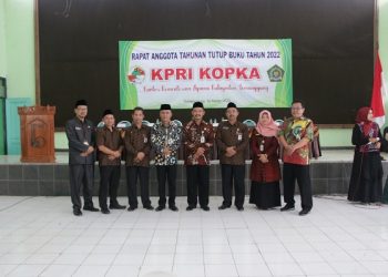 RAT Tutup Buku Tahun 2022 KPRI “KOPKA” Kankemenag Kab. Temanggung