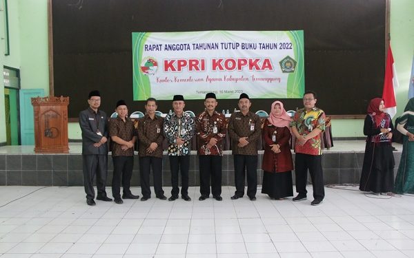 RAT Tutup Buku Tahun 2022 KPRI “KOPKA” Kankemenag Kab. Temanggung