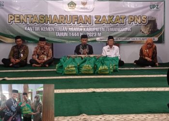Pentasyarufan Zakat PNS Kemenag Kab. Temanggung