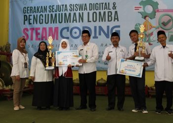 Tim Coding MTsN 2 Temanggung Meraih Juara 1