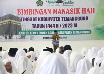 Kankemenag Kab. Temanggung Gelar Bimbingan Manasik Haji Tingkat Kabupaten Tahun 1444 H / 2023 M