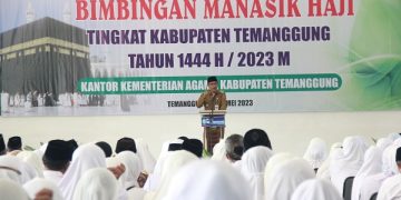 Kankemenag Kab. Temanggung Gelar Bimbingan Manasik Haji Tingkat Kabupaten Tahun 1444 H / 2023 M