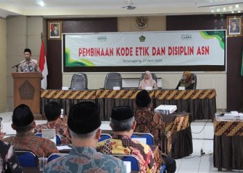 Kemenag Kab. Temanggung Gelar Pembinaan Kode Etik Dan Disiplin Pegawai