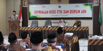 Kemenag Kab. Temanggung Gelar Pembinaan Kode Etik Dan Disiplin Pegawai