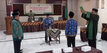 Pengambilan Sumpah PNS di Lingkungan Kemenag Kab. Temanggung