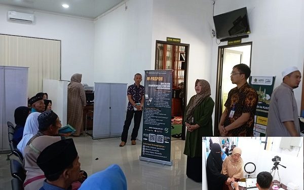 Calon Jamaah Haji Tambahan Dan Calon Jamaah Umroh Kab. Temanggung Lakukan Eazy Paspor