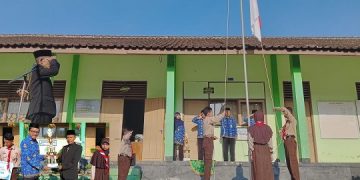 Upacara Peringatan Hari Lahir Pancasila MTsN 2 Temanggung