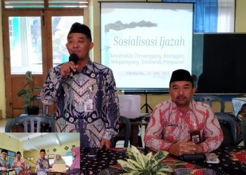 Sosialisasi Penulisan Ijazah RA di Lingkungan Kemenag Kab. Temanggung
