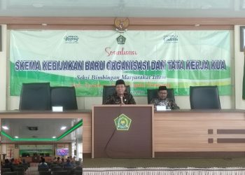 Sosialisasikan Skema Kebijakan Organisasi Dan Tata Kerja KUA di Lingkungan Kemenag Kab. Temanggung