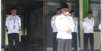 Kepala Kantor Kemenag Kab. Temanggung Pimpin Apel Pagi