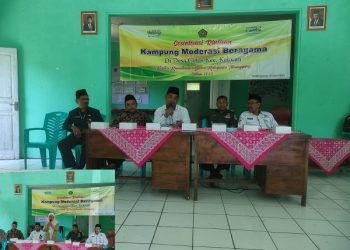 Kemenag Kab. Temanggung Gelar Sosialisasi Rintisan Kampung Moderasi Beragama