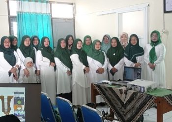 DWP Kemenag Kab. Temanggung Ikuti Pengajian Rutin Bulanan DWP Kemenag RI