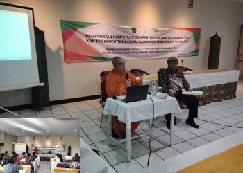 Peningkatan Kompetensi Penyuluh Agama Buddha Non PNS di Lingkungan Kankemenag Kab. Temanggung