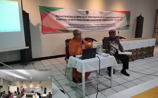 Peningkatan Kompetensi Penyuluh Agama Buddha Non PNS di Lingkungan Kankemenag Kab. Temanggung