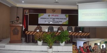 Penyerahan Sertifikat Halal dan Pengukuhan FKP3H Kankemenag Kab. Temanggung