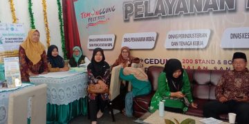 Pelayanan Produk Halal Kankemenag Temanggung pada Temanggung Fest 2023