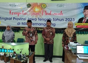 Kompetisi Sains Madrasah (KSM) Tingkat Provinsi Jawa Tengah Tahun 2023 Di MAN Temanggung