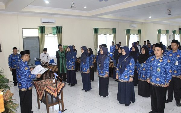 Pelantikan Dan Pengambilan Sumpah Jabatan Guru Ahli Pertama di Lingkungan Kemenag Kab. Temanggung