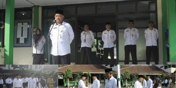 Apel Pagi Dan Penyerahan SK Pensiun di Lingkungan Kemenag Kab. Temanggung