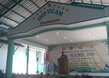 Pembukaan Lomba MAPSI SMP Tahun 2023 Kabupaten Temanggung