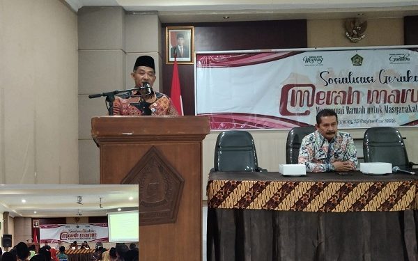 Perkuat Kerukunan, Kemenag Kab. Temanggung Gelar Sosialisasi Gerakan Merah Marun