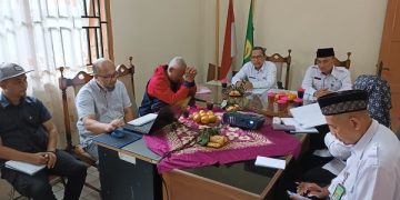 Rakor Persiapan Pembangunan SBSN Gedung Balai Nikah dan  Manasik Haji KUA Kec. Ngadirejo