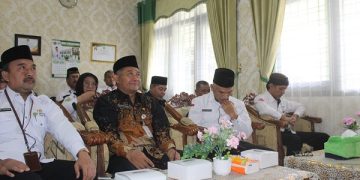 Pejabat Kankemenag Kab. Temanggung Ikuti Rakernas Kementerian Agama RI Secara Daring