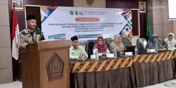 Workshop Penyusunan Capaian Pembelajaran dan Perangkat Ajar Mulok Pendalaman Kitab Suci Agama Islam Pada Kurikulum Merdeka