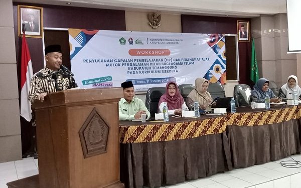 Workshop Penyusunan Capaian Pembelajaran dan Perangkat Ajar Mulok Pendalaman Kitab Suci Agama Islam Pada Kurikulum Merdeka
