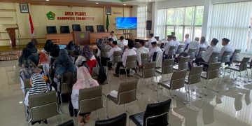 Pertemuan Rutin Penyuluh Agama Islam di Lingkungan Kemenag Kab. Temanggung