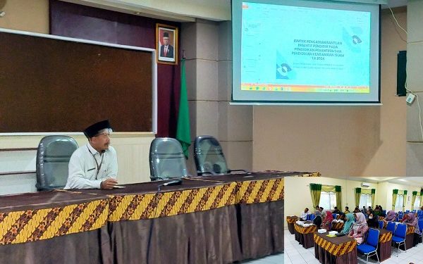 Bintek Penerima Bantuan Insentif Pendidik Pada Pesantren Dan Pendidikan Keagamaan Islam Tahun Anggaran 2024
