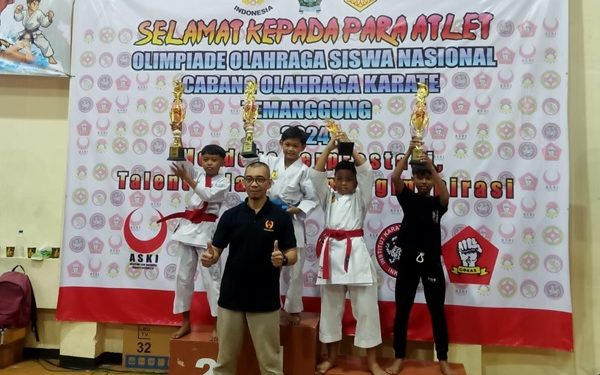 MIN 1 Temanggung  Boyong 4 Medali Dalam Ajang Seleksi O2SN dan Kejurkab Temanggung