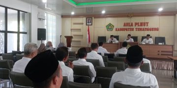 Rapat Panitia Persiapan Pemberangkatan Haji Kemenag Kab. Temanggung
