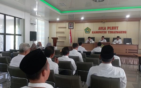 Rapat Panitia Persiapan Pemberangkatan Haji Kemenag Kab. Temanggung