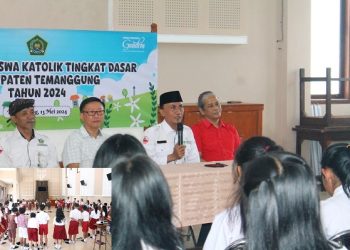 Pembinaan Siswa Katolik Tingkat Dasar Kabupaten Temanggung