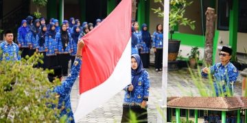Kemenag Temanggung Gelar Upacara Bendera Hari Kebangkitan Nasional Tahun 2024