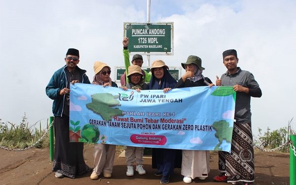 IPARI Kab. Temanggung Ikuti Kegiatan Tanam Sejuta Pohon dan Zero Plastik