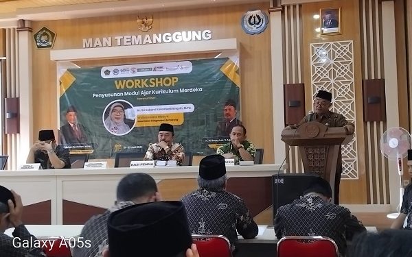 Workshop Penyusunan Modul Ajar Kurikulum Merdeka MAN Temanggung
