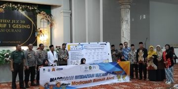 Wisuda Tahfidz Juz 30 MI Ma’arif Gesing
