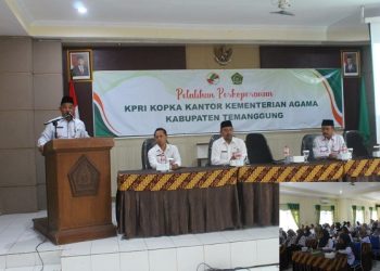 Kepala Kemenag Kab. Temanggung Buka Kegiatan Pelatihan Perkoperasian